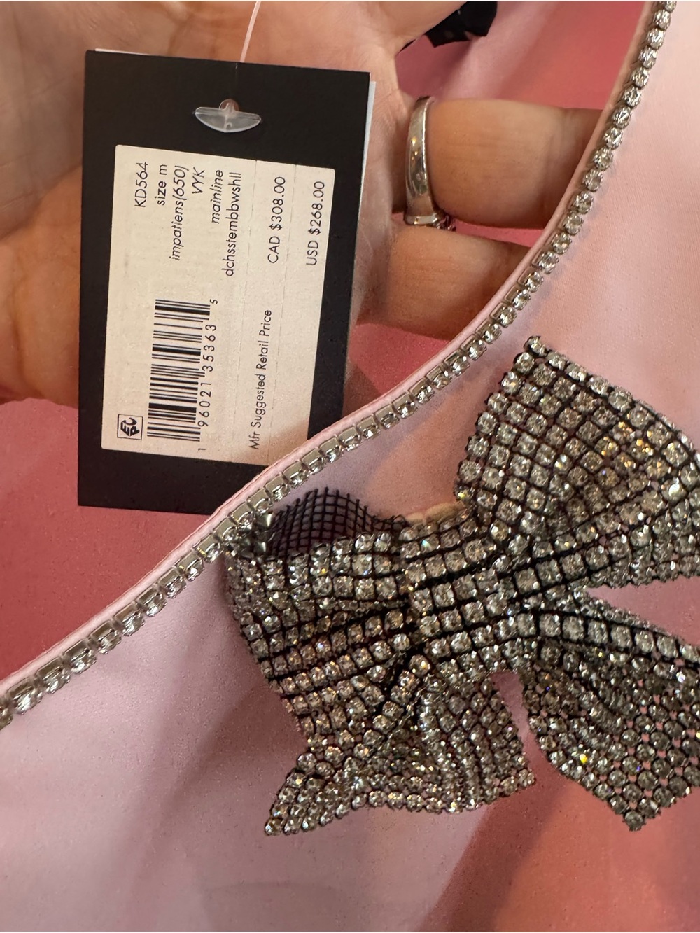 Kate Spade Adorable Sleeveless Embellished Pink Shell Top (Org $268) 💖 - Picture 2 of 4